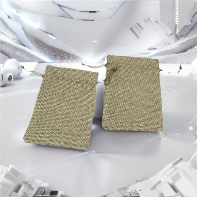 Jute Bag Packaging - 10x14cm 300pcs 황마 가방 크리스마스 선물
