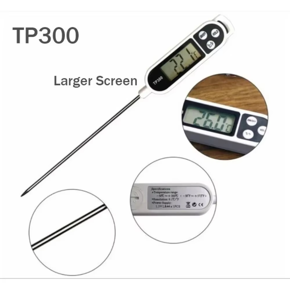 음식 온도계 TP300 디지털 주방용 물/기름 온도계  - Candle Making Thermometer 리뷰 및 가격