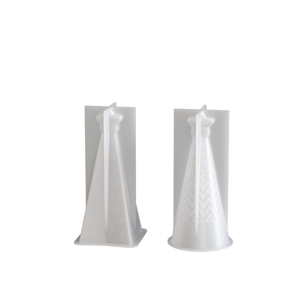 실리콘 크리스마스 콘 캔들 몰드 크리스탈 에폭시 레진  - Candle Making Kit Xmas 리뷰 및 가격