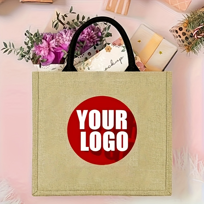 맞춤형 황마 토트백, 개인 맞춤형 대형 포장 재사용 가 - Jute Bag Packaging 리뷰 및 가격