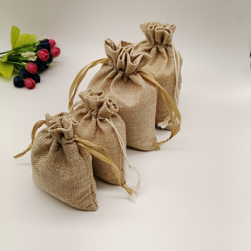 패브릭 황마 가방 선물 포장 가방 선물 가방, 드로스트 - Jute Bag Packaging 리뷰 및 가격