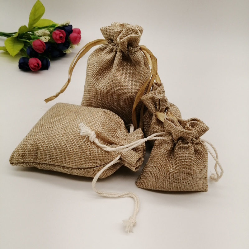 패브릭 황마 가방 선물 포장 가방 선물 가방, 드로스트 - Jute Bag Packaging 리뷰 및 가격