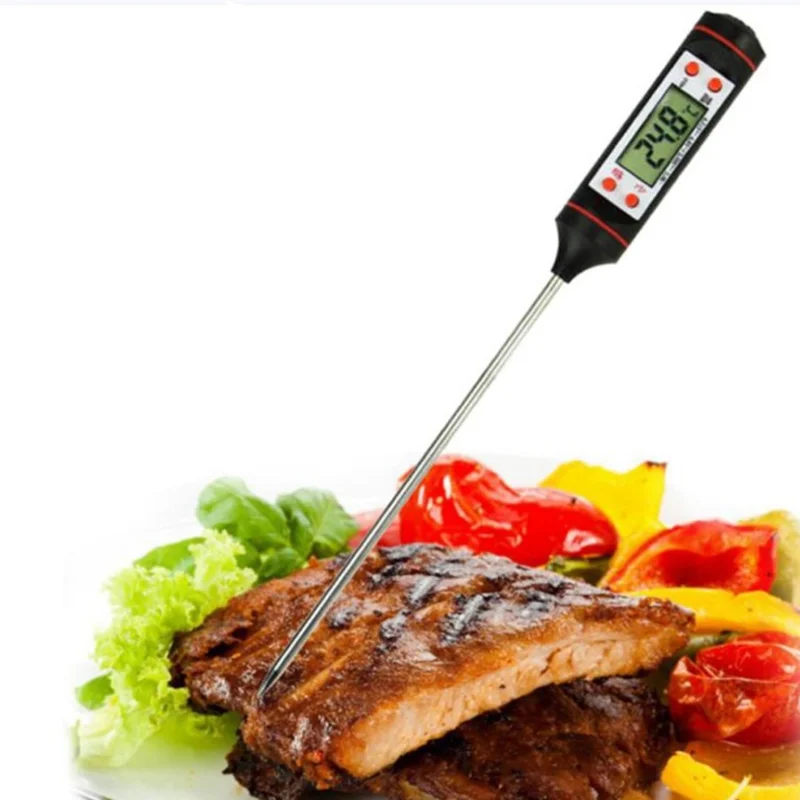 전자 온도계 디지털 온도계 프로브 바베큐 펜 테스트 B - Candle Making Thermometer 리뷰 및 가격