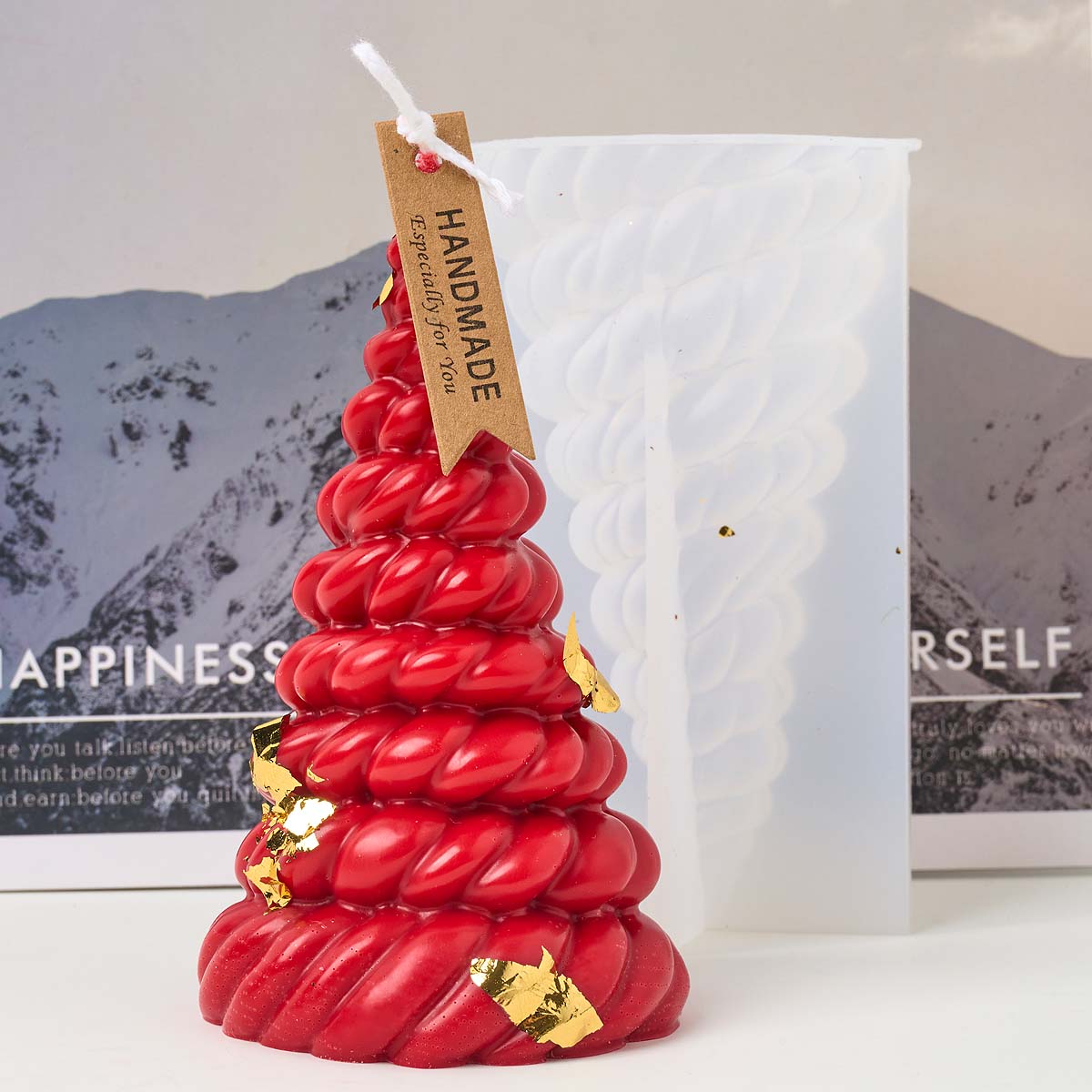 크리스마스 트리 실리콘 캔들 몰드, DIY 크리스마스  - Candle Making Kit Xmas 리뷰 및 가격