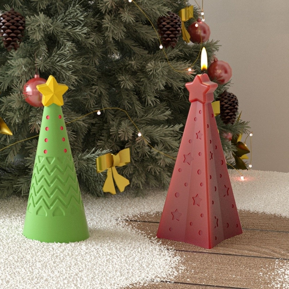 새로운 실리콘 크리스마스 콘 캔들 몰드 에폭시 수지 D - Candle Making Kit Xmas 리뷰 및 가격