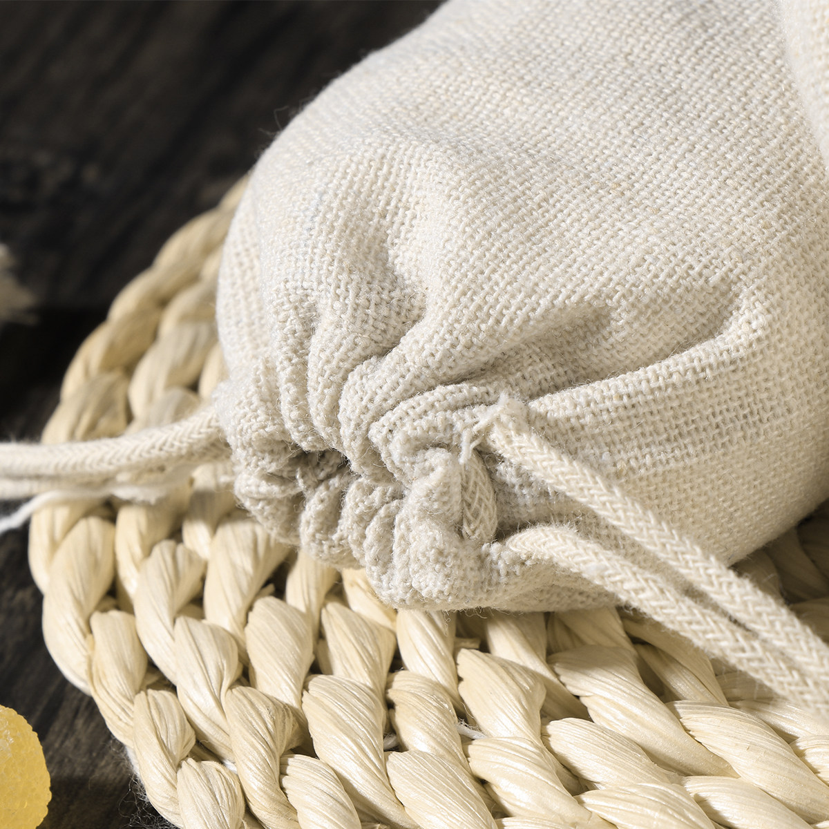 10Pcs 강력한 재사용 가능한 황마 리넨 드로스트링  - Jute Bag Packaging 리뷰 및 가격
