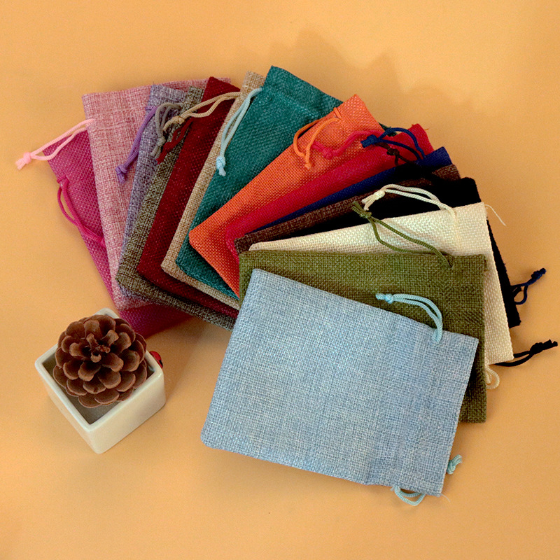 50개/세트 7x9 9x12 10x14 13x18 15 - Jute Bag Packaging 리뷰 및 가격
