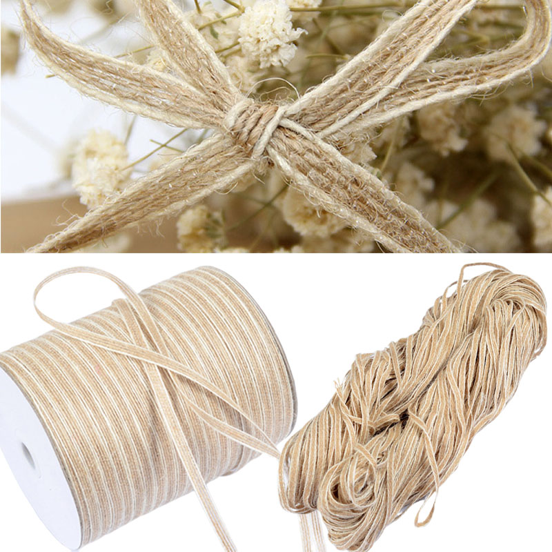 20/10/5M 자연 황마 로프 코드 문자열 꼬기 삼베 - Jute Bag Packaging 리뷰 및 가격